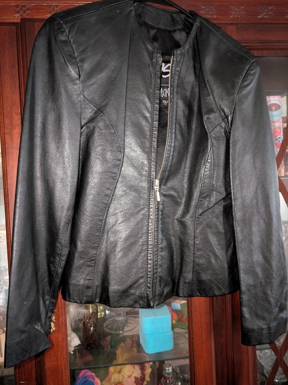 Maxima Womens Leather Jacket
